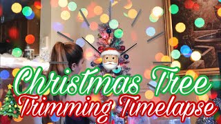 Christmas Tree Trimming Timelapse 2017| As Told By Abby