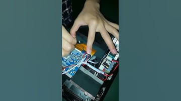 WZATCO CTL60 ,Reassemble the LCD Screen Cable.