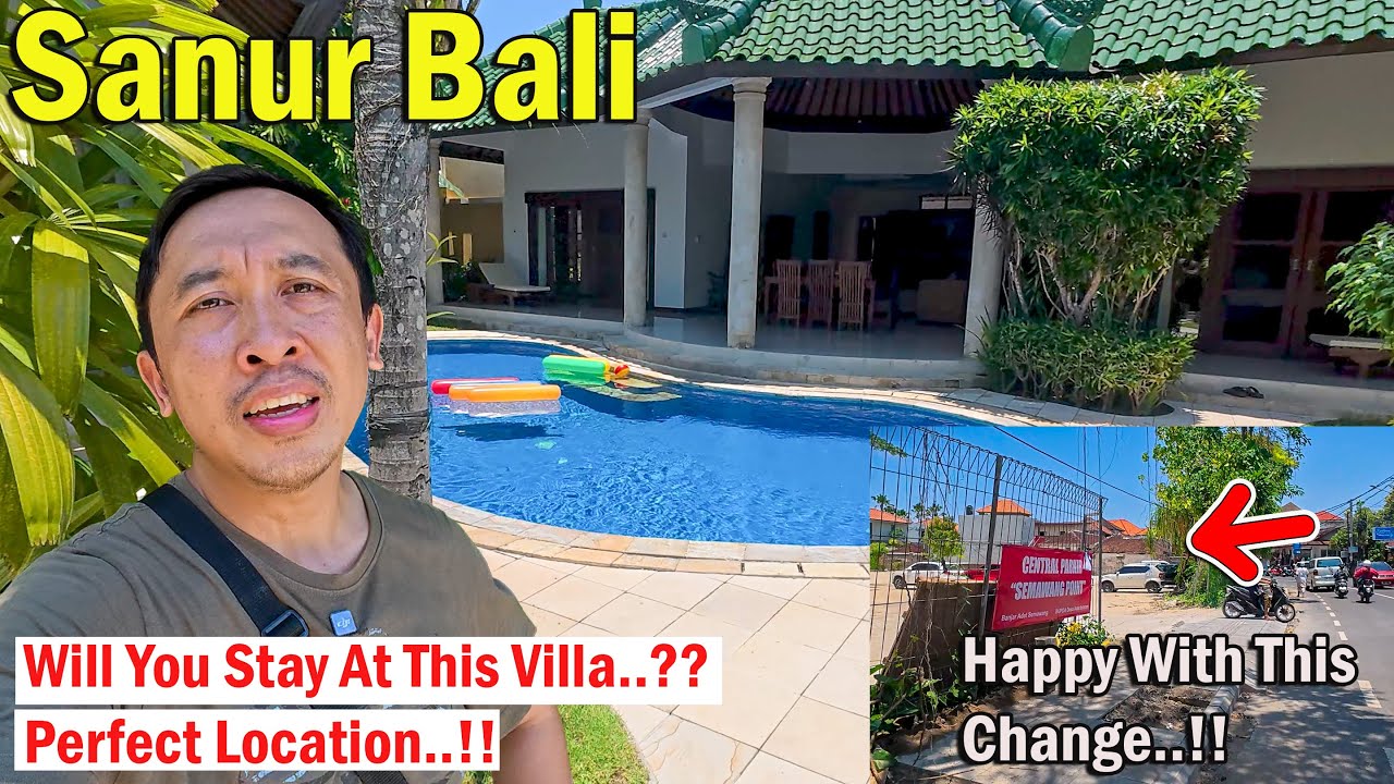 Perfect Villa Location..!! Will You Stay Here..?? How Is The Area Around..?? Sanur Bali Update