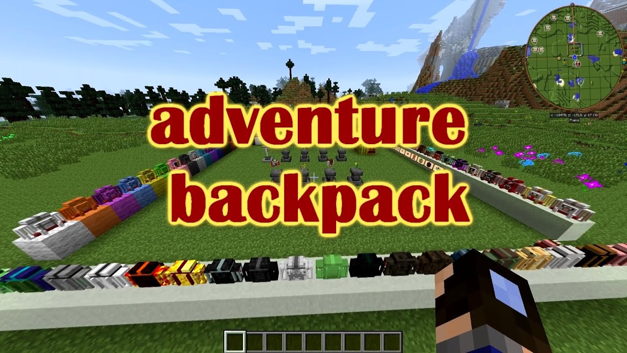 Майнкрафт 1.7 10 рюкзаки. Adventure Backpack 1.7.10. Майнкрафт мод Adventure Backpack. Мод на рюкзаки 1.7.10. Майнкрафт мод Backpacker.