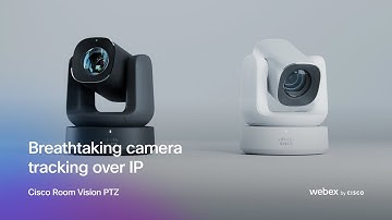 Cisco Room Vision PTZ - Breathtaking camera tracking over IP