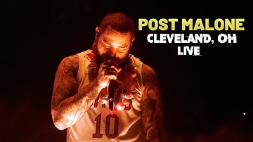 Post Malone - Twelve Carat Tour 2022 - Full Show (Cleveland, Ohio) 4k