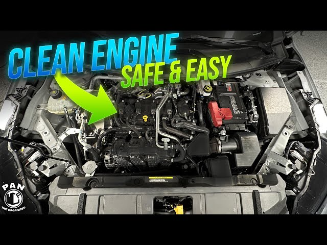 How to Safely Clean Your Car's Engine Bay! 