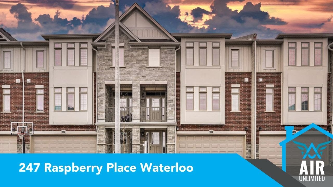 Waterloo Raspberry Place 247 Raspberry Place Waterloo - YouTube
