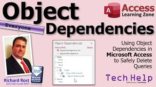 Using Object Dependencies in Microsoft Access to Safely Delete Queries