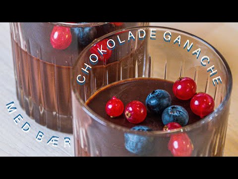 Video: Chokolade Ganache: Opskrift På Mastiks