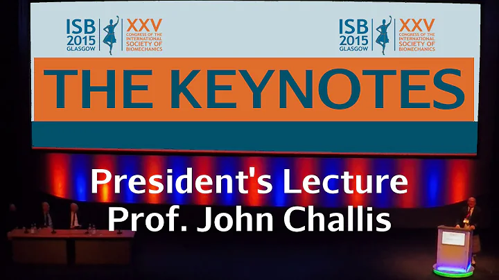 ISB 2015 - President's Lecture - John Challis