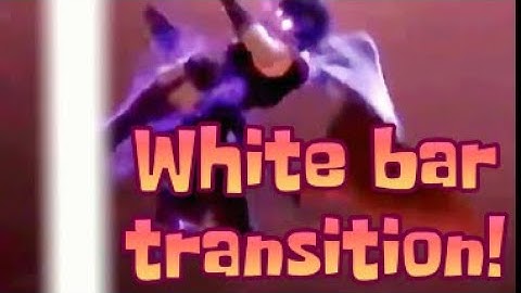 White bar transition in CapCut! Tutorial