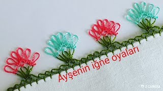 190.model çıtıpıtı çok güzel iğne oyası modeli anlatımlı yapılışı DIY 📣 📣