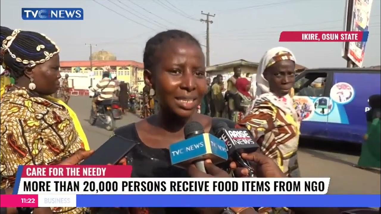 NGO Distributes Food Items to Widows, Elderly, PWDs