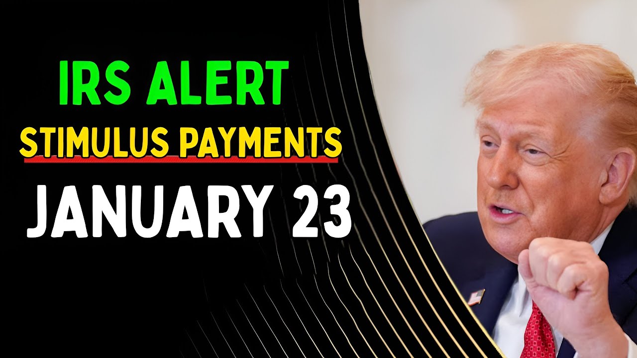 IRS Alert: Stimulus Payments Start January 23 — Check Eligibility