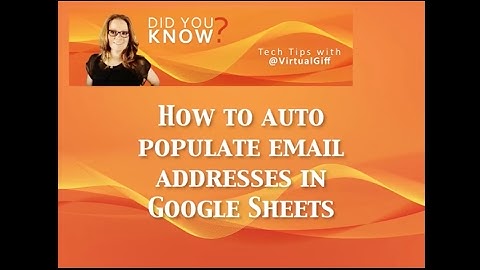 Create Emails Automatically in Google Sheets