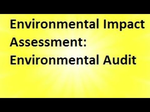 Environmental Audit | by Dr Prakash @Department of Environment Sciences#EIA #EA