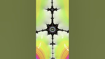 #abstractart #shorts #digitalart Fractal Hypnosis: High-Speed Mandelbrot Animation with Psytrance