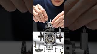 DIY ENGINE MODEL#enginediy #enginesound #engineering #engineeringjobs #enginebuild