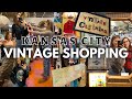 VINTAGE SHOPPING IN KANSAS CITY! Antiques, clothing, &amp; try-on haul