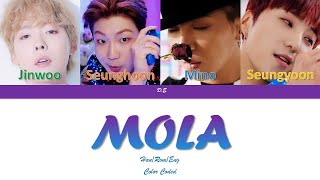 WINNER-'MOLA(몰라도너무몰라)'-Lyrics[Color Coded Lyrics Han/Rom/Eng]