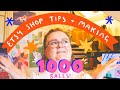 Etsy Shop Tips: 0 to 1000 sales in my Art Print Etsy Store ⭐️ Illustration Studio Vlog 005