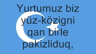 Alt Yazılı Doğu Türkistan Milli Kurtuluş Marşı Resimi