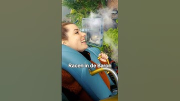 IK DURF NIET! #pretparken  #pretpark #efteling #baron #python #shorts