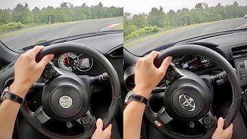 Old vs. New: 2020 Toyota 86 vs. 2022 GR 86 - POV Comparison