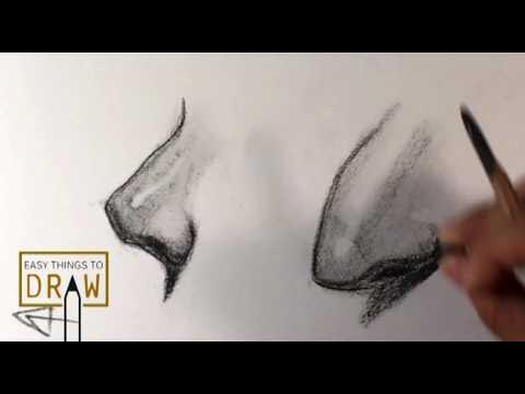 Intro to Charcoal Drawing - Easy Things To Draw 