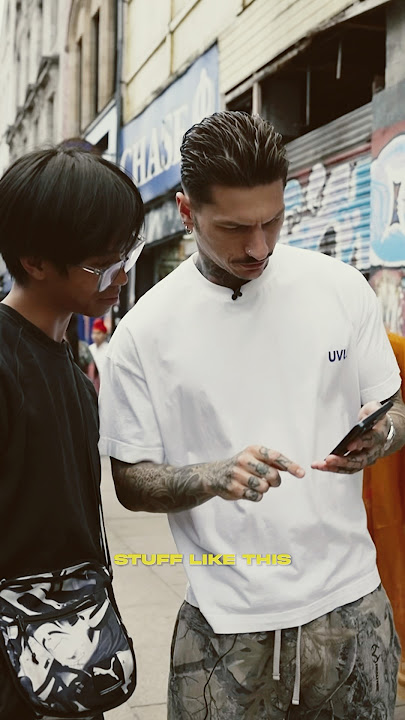 Giving a random stranger a ‘TRANSFORMATION HAIRCUT’