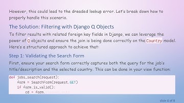 Mastering Django Q Filters: Foreign Key Search Simplified