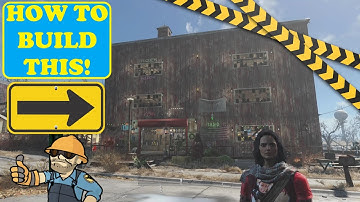How to Build This house - Fallout 4 Settlement Building Tutorial -