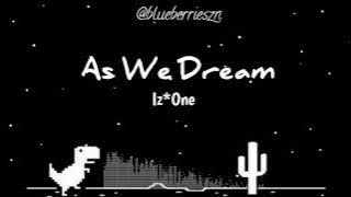 As We Dream  - IZ*ONE piano cover