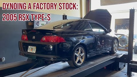 2005 Acura RSX Type-S (DC5) Dyno Session