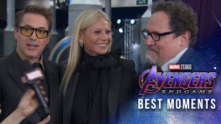 Marvel Studios' Avengers: Endgame Red Carpet | Best Moments!