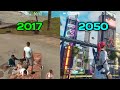 Free Fire Evolution 2017 To 2050 | Free Fire In 2050