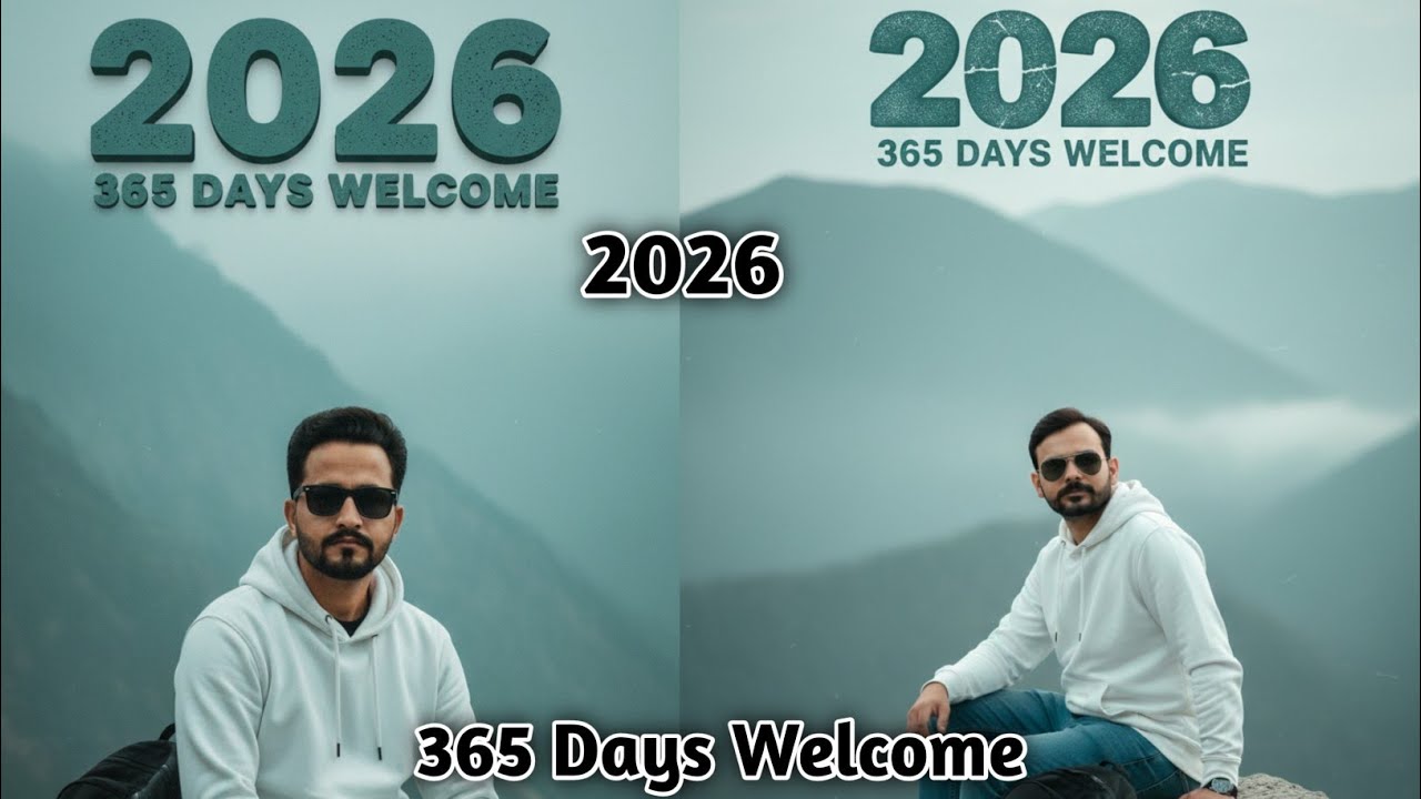 2026 | 365 Days Welcome | A New Beginning | Cinematic Motivation |Google Gemini Photo Editing 