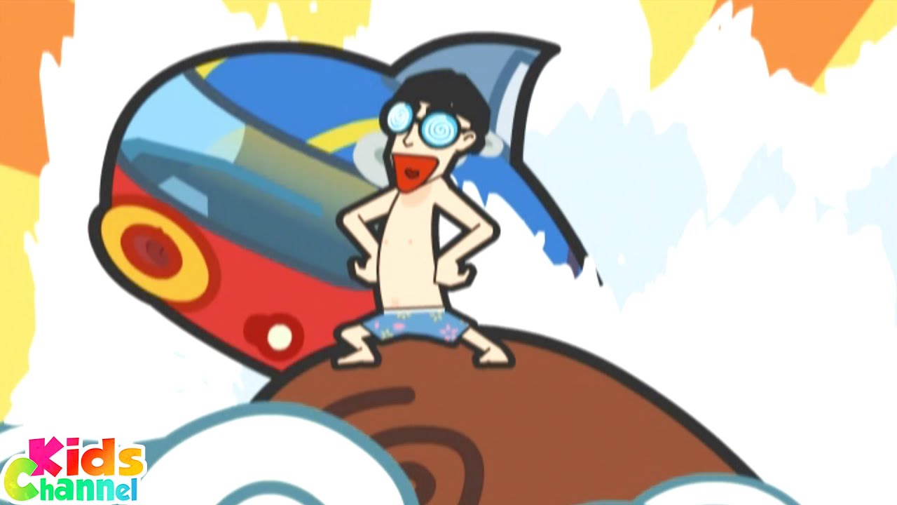 The Flying Sweet Pea Boat Adventure Animated Cartoon Video for Kids