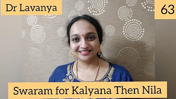 | Swaram for Kalyana then nila | Mounam Sammadham | Dr Lavanya | Voice Culture Trainer |