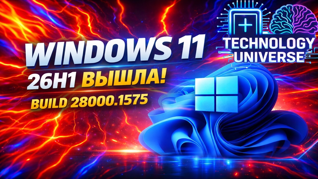 Windows 11 26H1 ВЫШЛА — ПЕРВЫЙ ВЗГЛЯД и ЧЕСТНОЕ МНЕНИЕ (Build 28000.1575)