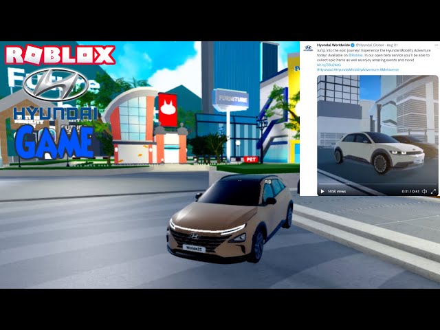 Hyundai Motor develops Roblox virtual mobility experience game - KED Global