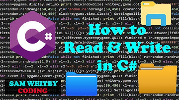 How to Read and Write to a File in C#