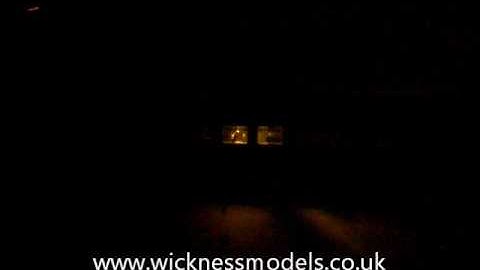 Bachmann 108 DMU DCC Lighting test