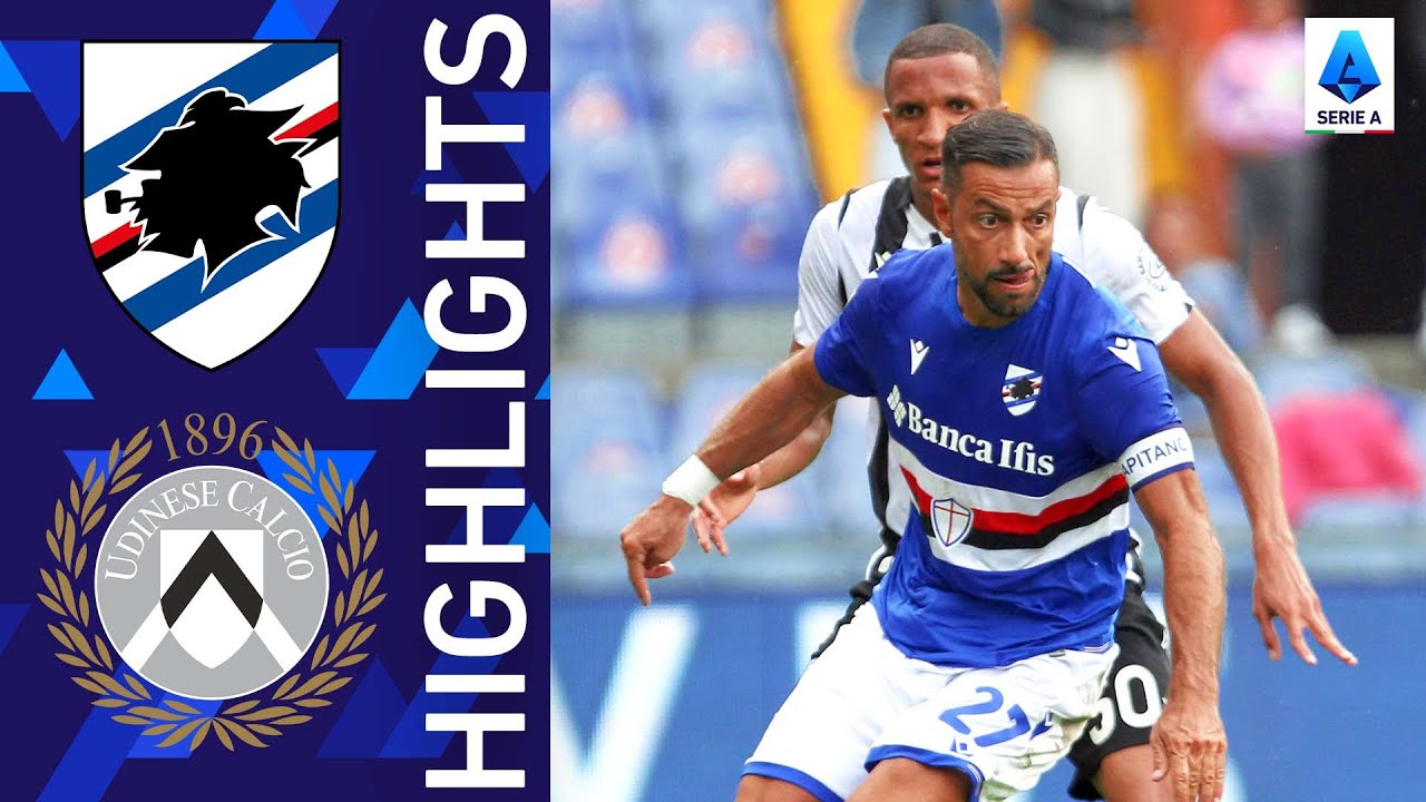 Udinese vence e condena a Sampdoria à Série B do ItalianoJogada 10