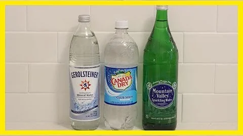 The difference between club soda, seltzer and sparkling mineral water