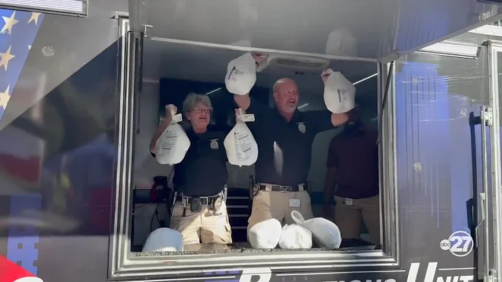 Community support sets the stage for major Thanksgiving meal distribution