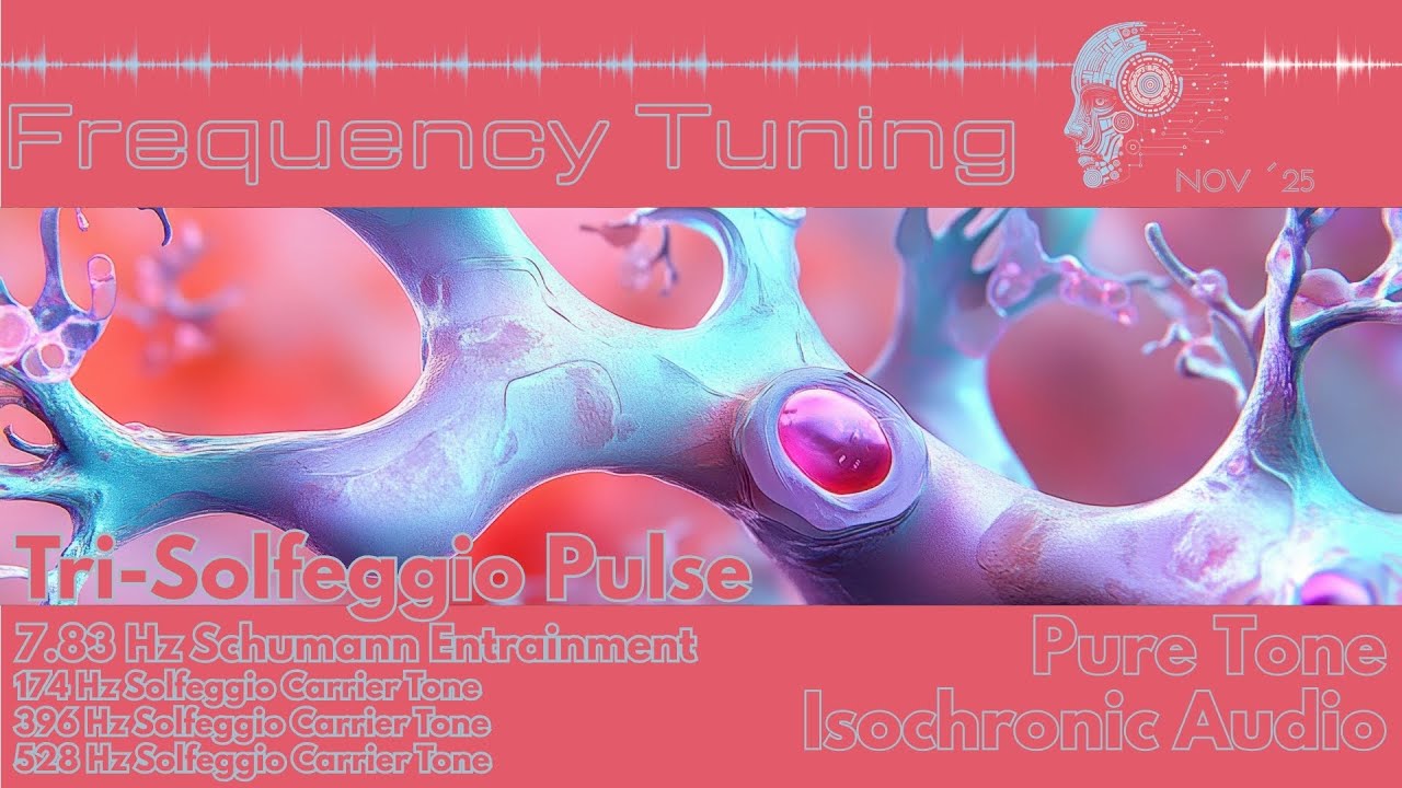 Tri-Solfeggio Isochronic Pulse • 174Hz | 396Hz | 528Hz • Deep Centered Alignment | Frequency Tuning