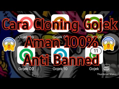 Cara Cloning Banyak Aplikasi Gojek Work 100 No Kres Youtube