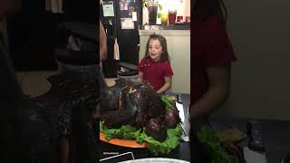 Pregnant Turkey Prank On The Kids 😂🦃