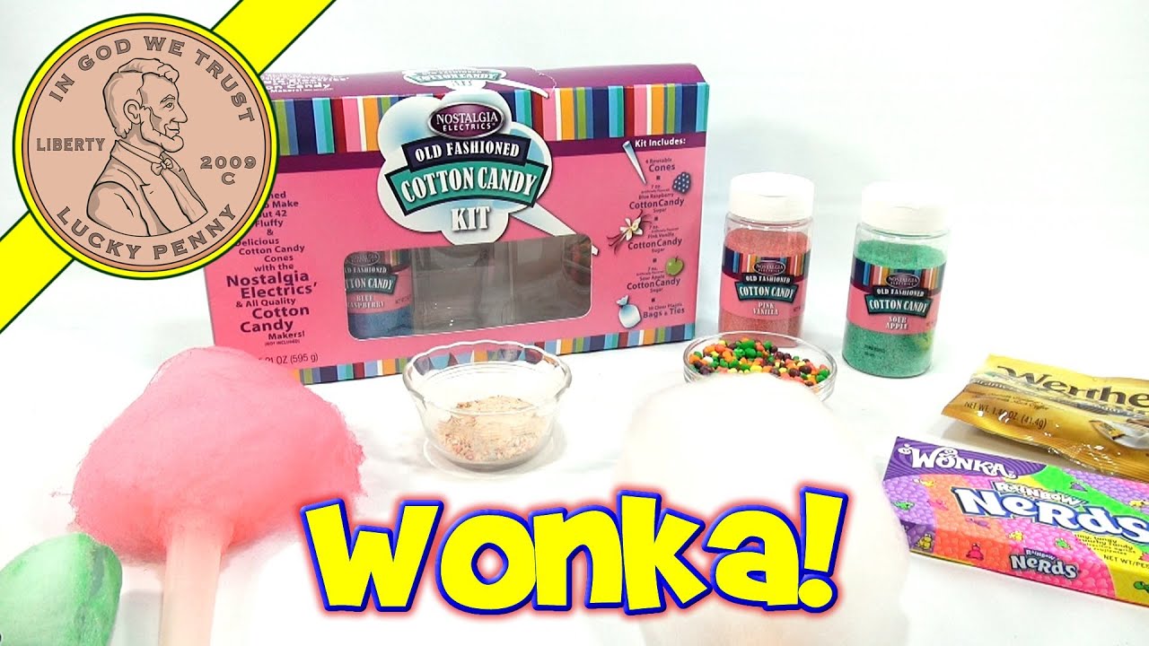 Butch Gets a Present! Cotton Candy Wonka Nerds, Werther's, Nostalgia