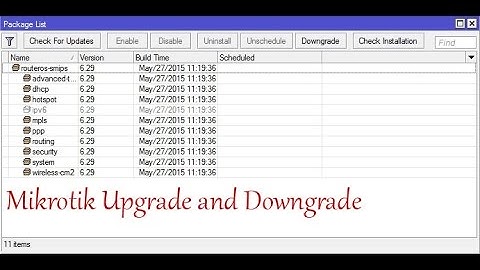 Mikrotik как обновиться Upgrade и как откатиться Downgrade