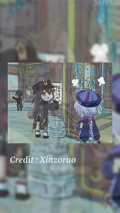 QiQi Got Bribed 🤣 #shorts #genshinimpact #原神 #trending #qiqi #genshin #hutao