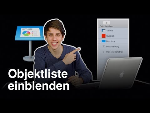 Video: Wie bearbeite ich eine Folie in Keynote?